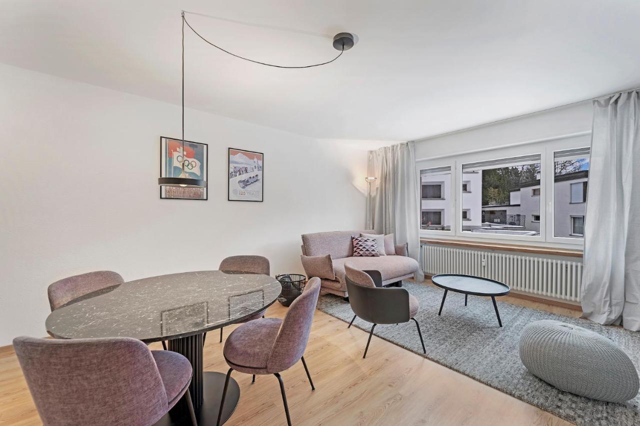 Abitaziun Belmunt 103 - St Moritz "Loga Elegance Apartment" Экстерьер фото