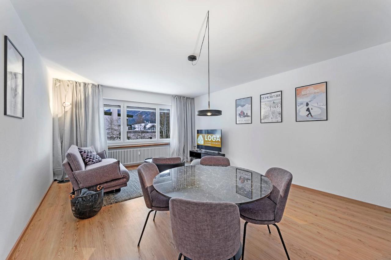 Abitaziun Belmunt 103 - St Moritz "Loga Elegance Apartment" Экстерьер фото